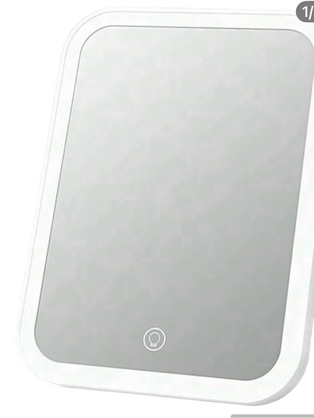White LED Lighted Makeup Mirror for Tablets & Accessories